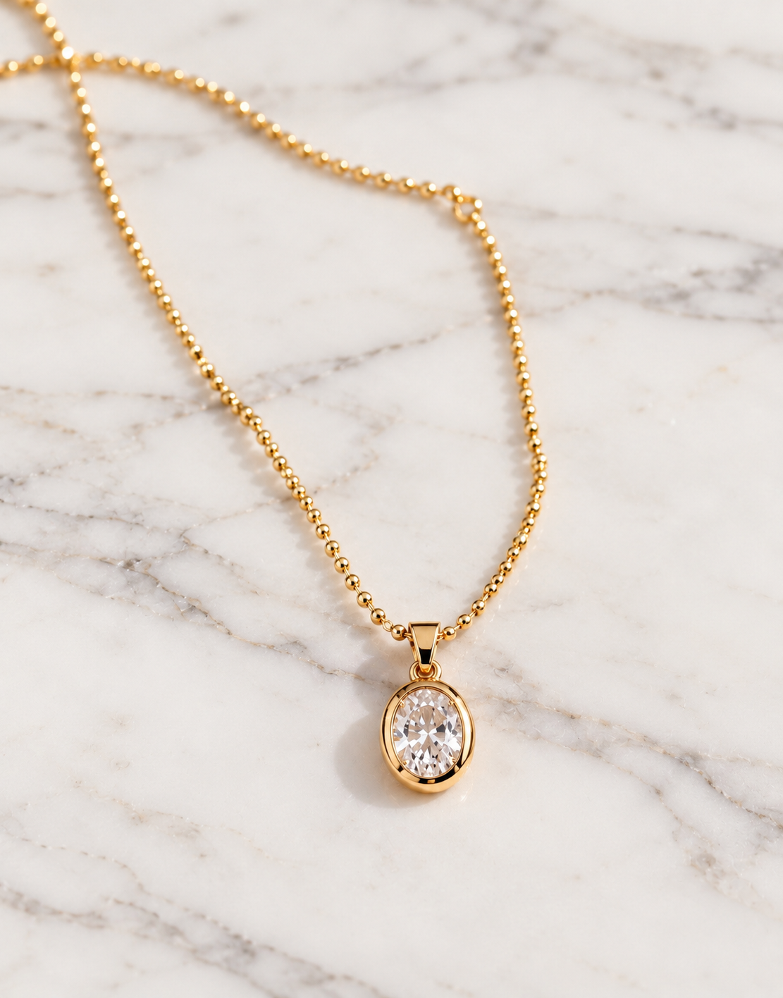 Crème Necklace